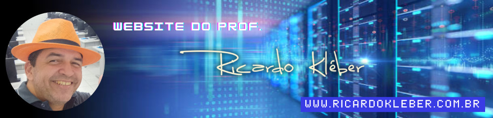 Website do Prof. Ricardo Kléber