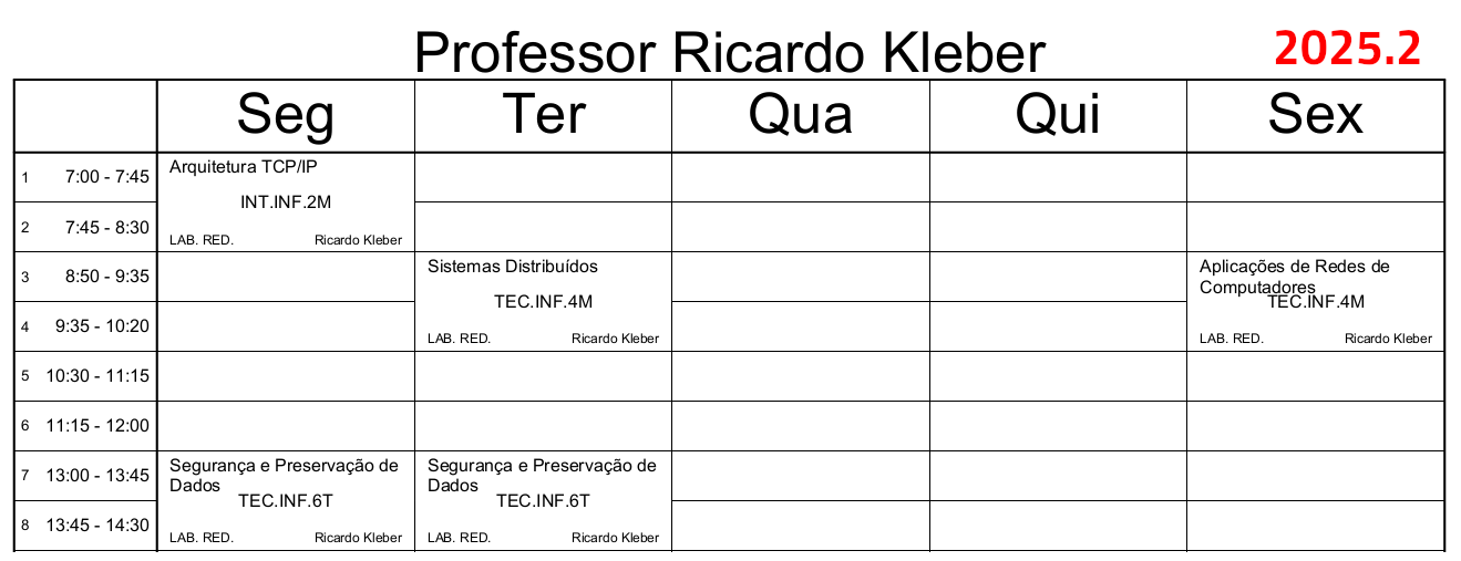 Horários